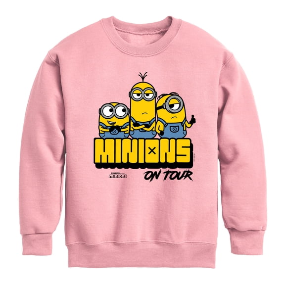 Despicable Me - On Tour - Toddler & Youth Crewneck Fleece Sweatshirt
