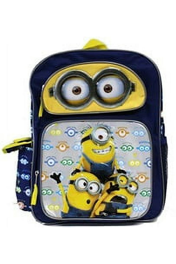 Despicable Me Small Cloth Toddler Backpack - Eyes