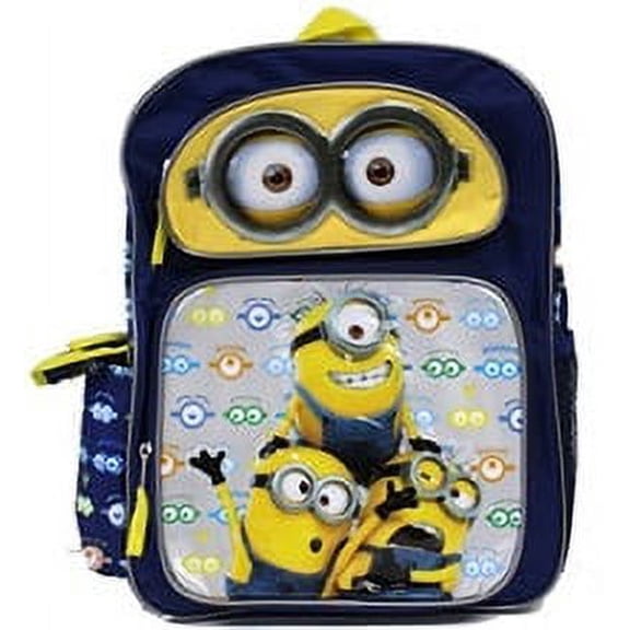 Despicable Me Small Cloth Toddler Backpack - Eyes