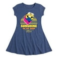 thumbnail image 1 of Despicable Me Minions - Sunshine On My Mind - Toddler & Youth Girls Fit & Flare Dress, 1 of 4