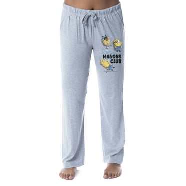 Despicable Me Womens' Minions Lazy Club Character Sleep Pajama Pants