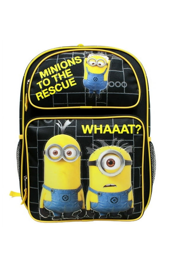 by Minions 16" Unisex Padded Backpack, Multicolor