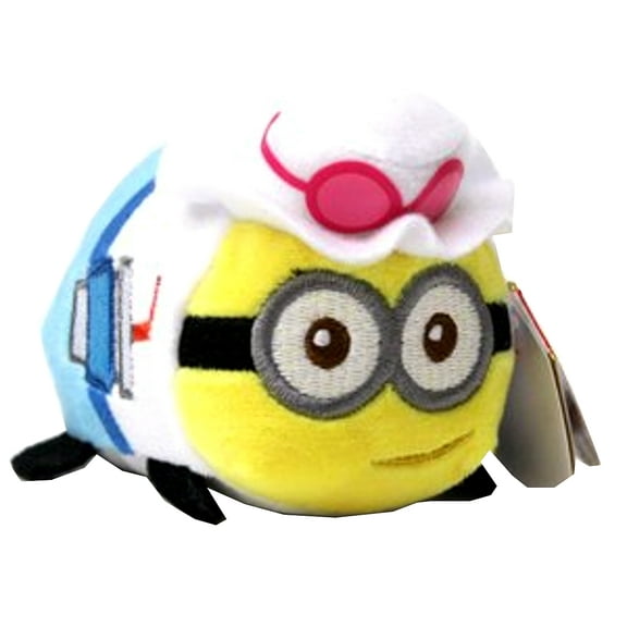 Despicable Me3 Teeny Ty Jerry the Minion Plush, 4 inches Long