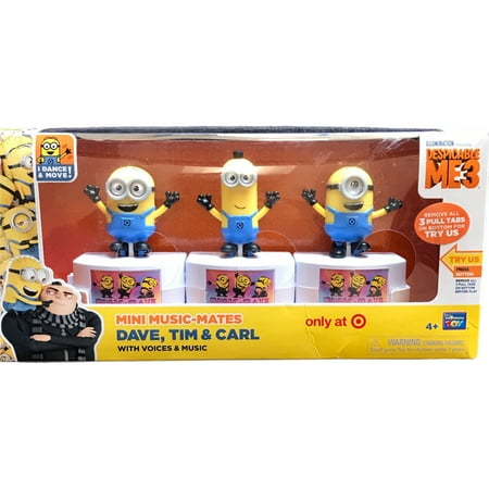 Despicable Me Minions Music-Mates 3" Action Figure
