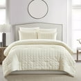thumbnail image 1 of Dessay 2 or 3 Piece Comforter Set Washed Garment Technique Geometric Square Tile, 1 of 10