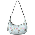 thumbnail image 1 of Dessert Adjustable Strap Crossbody Bag Lightweight Nylon Donut Colorful Funny Cute Candy Cake Doughnut Foodie Sweet Donut Small Purse for Women Travel Everyday, 1 of 5