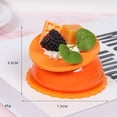 thumbnail image 1 of Dessert Cake Chocolate Cake Model Refrigerator Magnet Table Decoration, 1 of 9