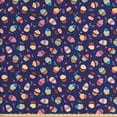 thumbnail image 1 of Ambesonne Dessert Fabric by the Yard Upholstery, Rain Cupcakes, 10 Yards, Multicolor, 1 of 4