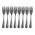 thumbnail image 1 of Dessert Forks Stainless Steel 5 Inch, Dessert Forks Set of 8, Salad Forks, Pastry Fork, Appetizer Fork for Fruit, Cake, Cheese, Party Trips, Cafes, Restaurants, Easy to Clean, Dishwasher Safe, 1 of 5