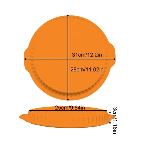 Dessert Molds Clearance! Large Round Silicone Cake Diy Birthday Cake Baking Pizza Pan