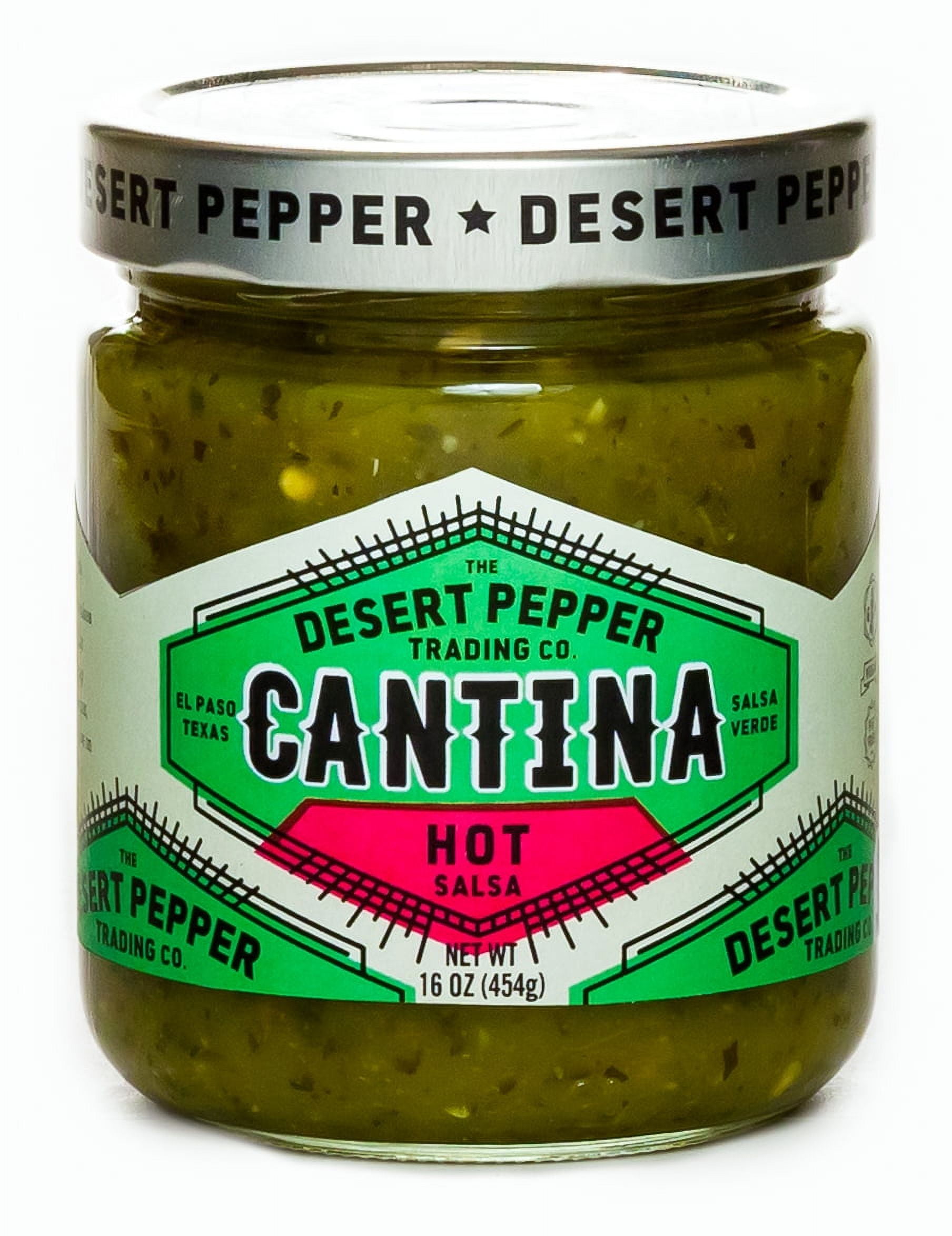 Dessert Pepper Cantina Hot Green Salsa 16 oz