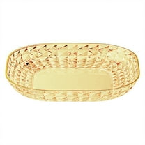 Dessert Plates 15*15cm, Reusable Plastic Plates with Gold Trim & Raised Edge, Small Plates for Appetizers Salad Snack Sandwich (Gold)