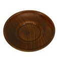 thumbnail image 1 of Dessert Plates Wood Dip Bowl Small Wooden Home Kitchen Accessory Soups Condiments Holder Dish, 1 of 6