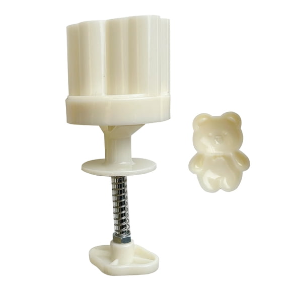 Dessert Press Tool Mungbean Cake Molds Set Bear Shape Dough Moulds Dessert Moulds Bakings Moulds for Making Dessert