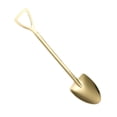 thumbnail image 1 of Dessert Spoon, 1 Pc 5.98 inch Shovel Shape Stainless Steel Spoons, Coffee Ice Cream Fruit Spoon, Creative Tableware Tea Sugar Stirring Spoon for Party Festival Gift Home, Kitchen or Restaurant, 1 of 6