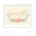 thumbnail image 1 of Dessert Table Woodland Deer Wedding Party Signs, 1 of 2