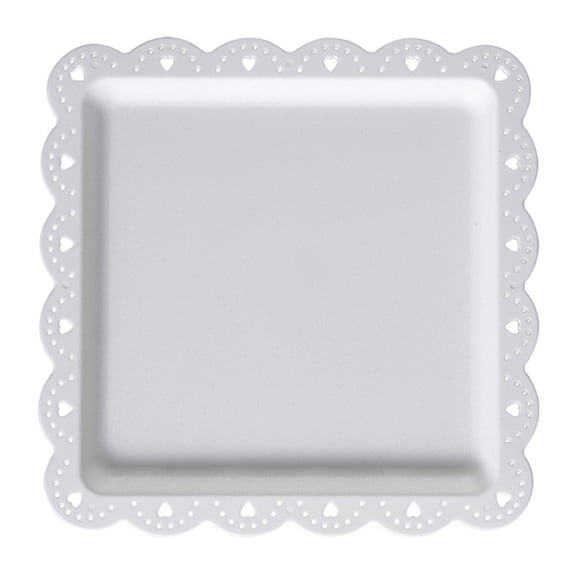 Dessert Tray Dessert Plate Multi-Function Square Plastic Plates Fruit Dessert Plates Wedding Party Birthday Fruit Plat