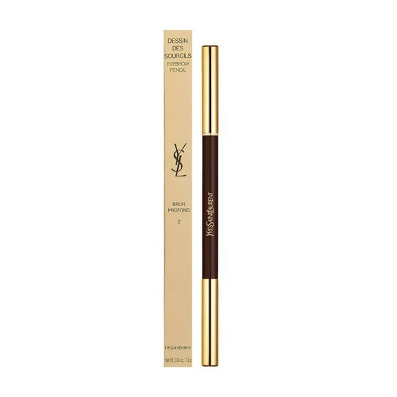 Dessin Des Sourcils Eyebrow Pencil - 2 Dark brown by Yves Saint Laurent for Women - 0.04 oz Eyebrow Pencil
