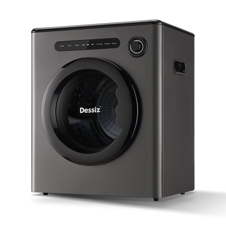 Dessiz Compact Laundry Dryer - Grey