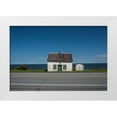 thumbnail image 1 of Dessureault, Patrick 24x17 White Modern Wood Framed Museum Art Print Titled - House On The Road 132 Gaspacsie, 1 of 4