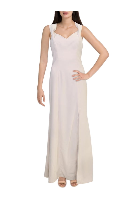 by Vivian Diamond Womens Off-The-Shoulder Formal Evening Dress