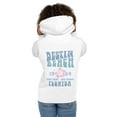 thumbnail image 1 of Destin Beach Hibiscus Hoodie Vintage Style Retro Unisex Oversized, 1 of 5