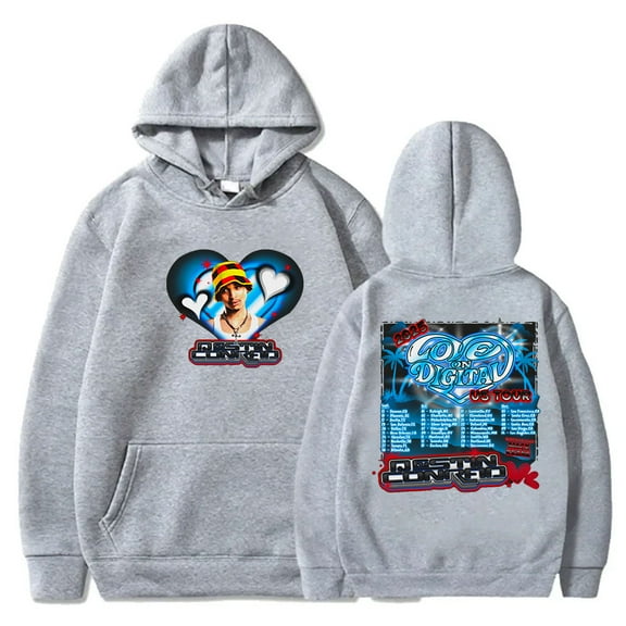 Destin Conrad Love On Digital Tour 2025 Hoodies HipHop Streetwear Women Men Long Sleeve Sweatshirts