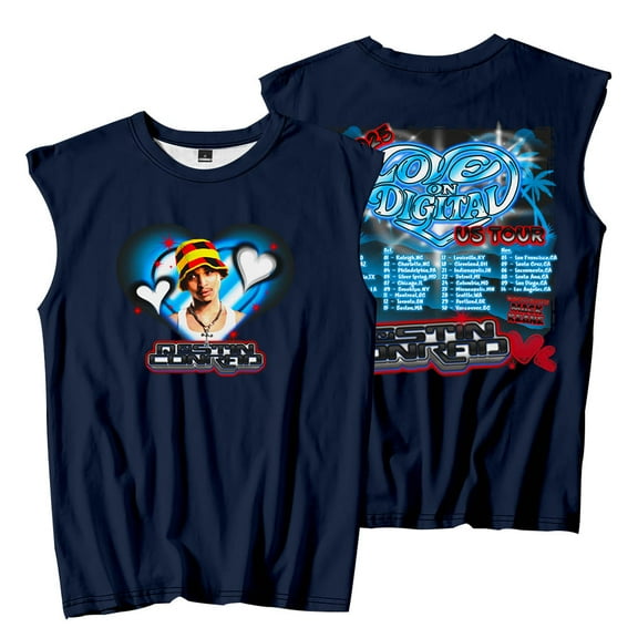 Destin Conrad Love On Digital Tour 2025 Sleeveless T-Shirts Women Men Fashion Tank Tops