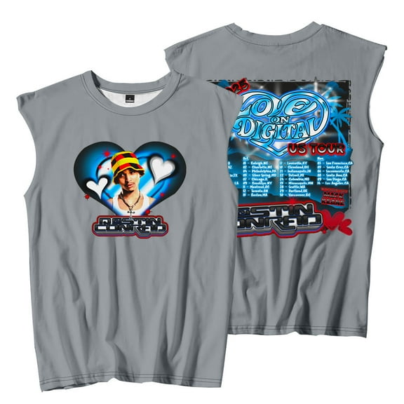 Destin Conrad Love On Digital Tour 2025 Sleeveless T-Shirts Women Men Fashion Tank Tops