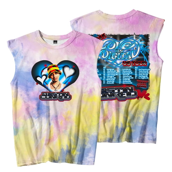 Destin Conrad Love On Digital Tour 2025 Sleeveless T-Shirts Women Men Fashion Tank Tops