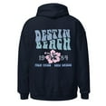thumbnail image 1 of Destin Florida Beach Hoodie Unisex Womens Mens Mid-Weight Retro, 1 of 11
