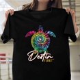 thumbnail image 1 of Destin Florida Family Vacation Tie Dye Sea Turtle Souvenir, H5789 Unisex T-Shirt, Up to 5XL Available, 1 of 2