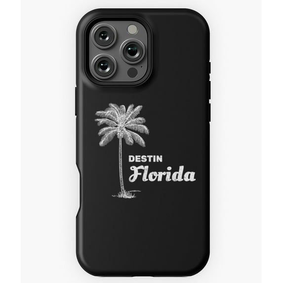 Destin Retro Sunset Florida Art - Aesthetic Phone N4737 Phone Case for iPhone 17 16 15 14 13 12 11 Pro Max