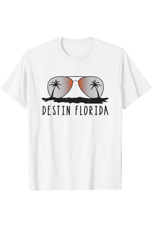 Destin Vacation Shirt Florida Beach Souvenir T-Shirt mens t shirt,white,women,funny,misfits,men,journey
