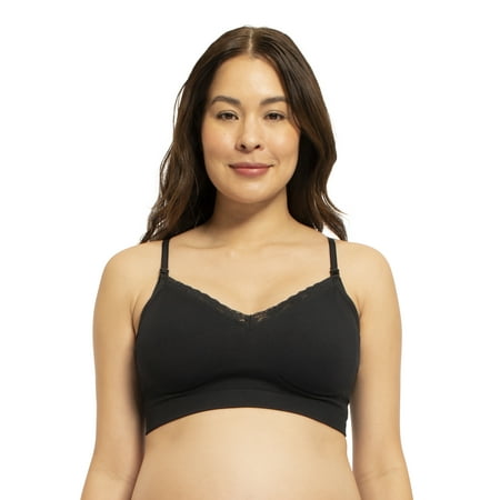 Destination Maternity Women's Cooling Lace Trim Nursing Bralette, Sizes S-2XL