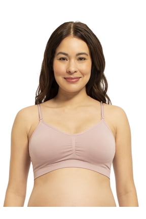 Women's Cooling Rouched Nursing Bralette, Sizes S-2XL