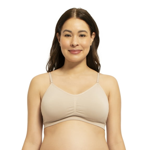 Destination Maternity Women's Cooling Rouched Nursing Bralette, Sizes S-2XL