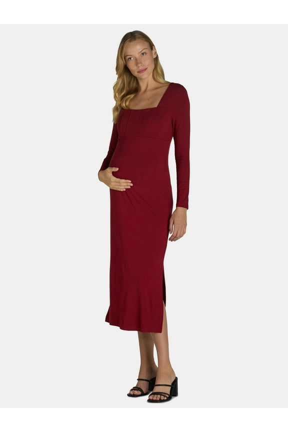 Destination Materntiy Empire Corset Dress