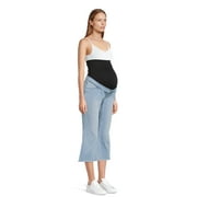 Destination Maternity Women's Maternity Crop Flare Jeans, Sizes S-2XL