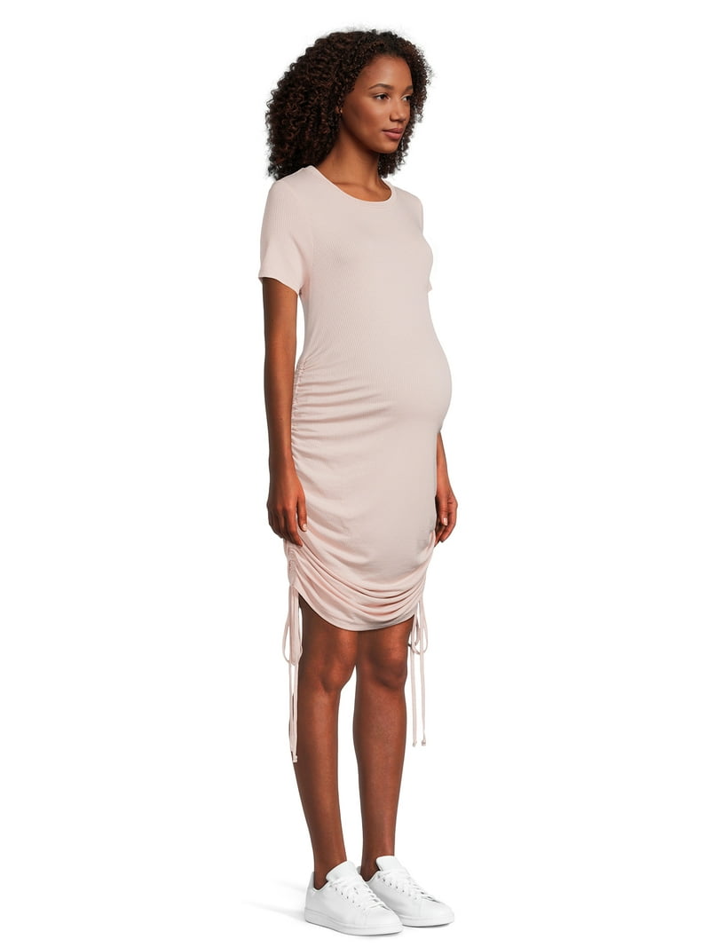 short bodycon maternity dress Destination Women's Ruched with Sleeves, Sizes S-2xl size_3XL Zapaka Women Bodycon Engagement Size:Large (10.5-11.5) Night out