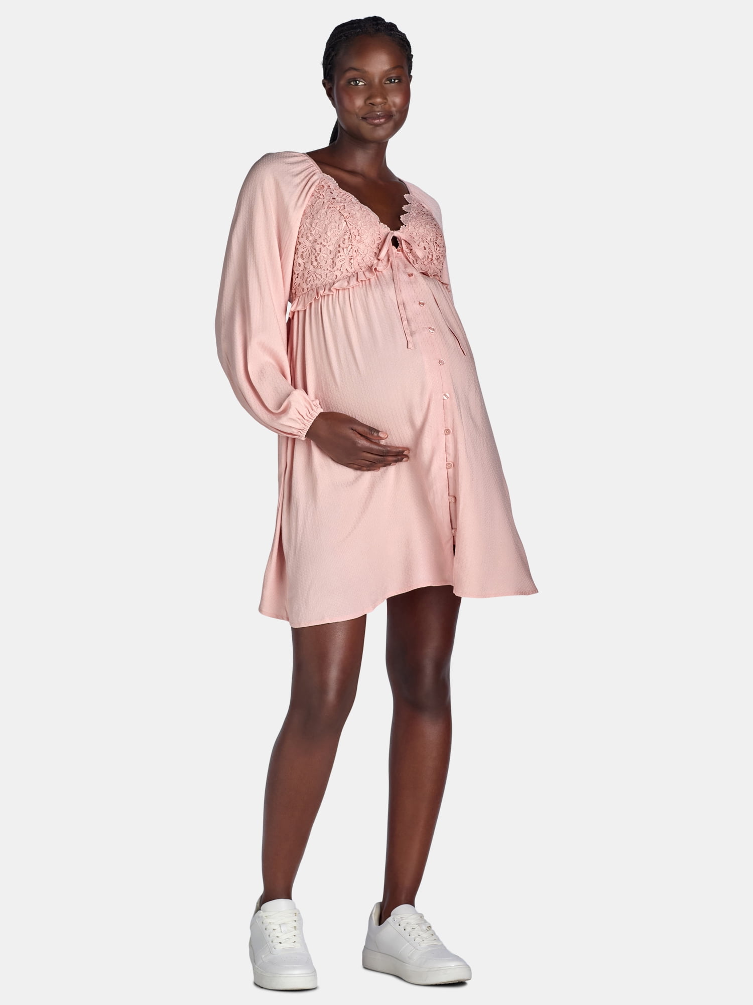 Destination Materntiy Babydoll Dress