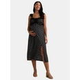 thumbnail image 1 of Destination Maternity Women’s Ruffle Maxi Dress, Sizes S-2XL, 1 of 4