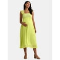 thumbnail image 1 of Destination Maternity Women’s Smocked Maxi Dress, Sizes S-2XL, 1 of 4