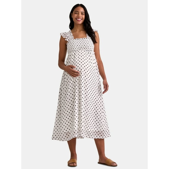 Destination Maternity Women’s Smocked Maxi Dress, Sizes S-2XL