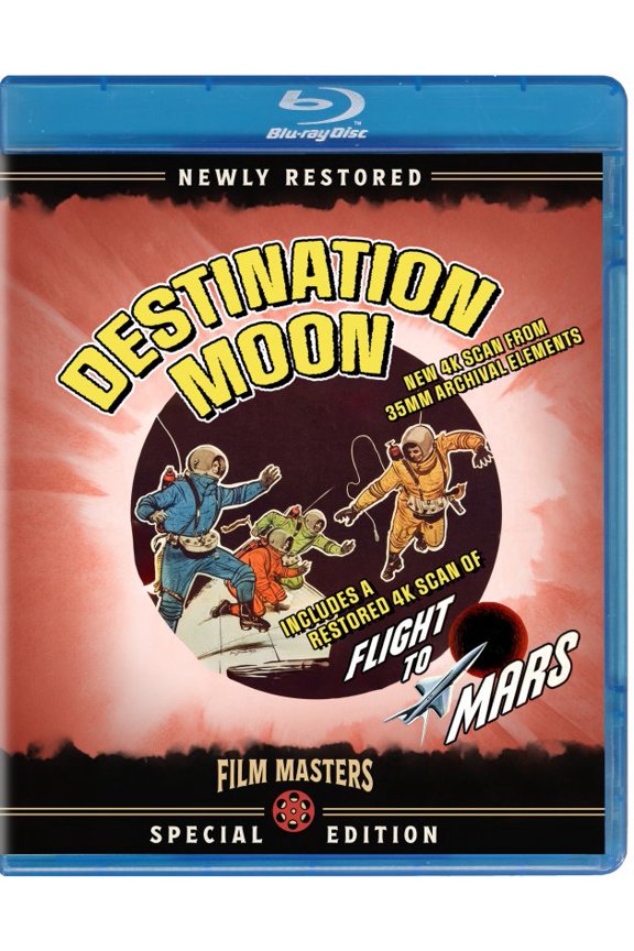 Destination Moon (1950) With Bonus Film, Flight To Mars (1951) [Special Edition] (Blu-ray)