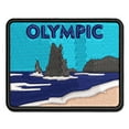 thumbnail image 1 of Destination Olympic National Park Applique Multi-Color Embroidered Iron-On Patch - 2.0 Inch Mini, 1 of 5