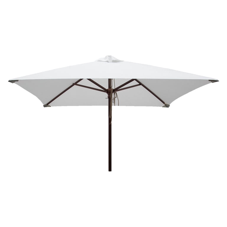 6.5 square patio umbrella 6' x 6' Saville Enjoy relaxing outdoors with this Ultrashades 6.5ft Square Patio Umbrella Classic Wood 6.5 ft Square