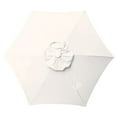 thumbnail image 1 of DestinationGear Push-Up 8.5' Market Patio Umbrella, White, 1 of 11
