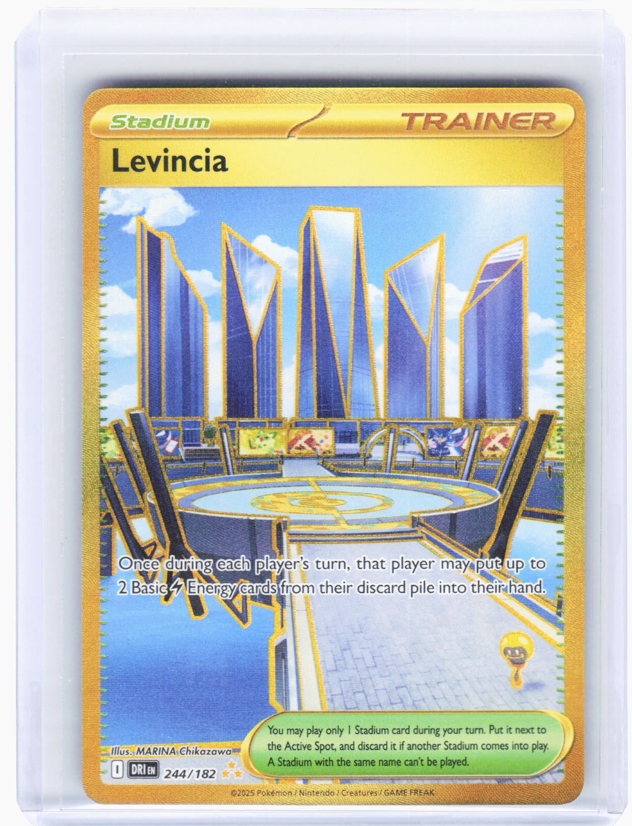 gold artazon pokemon card value CGC 10 PRISTINE JAPANESE POKEMON 2025 Petilil 091/086 Black SV11B – PKMhobby main image 1