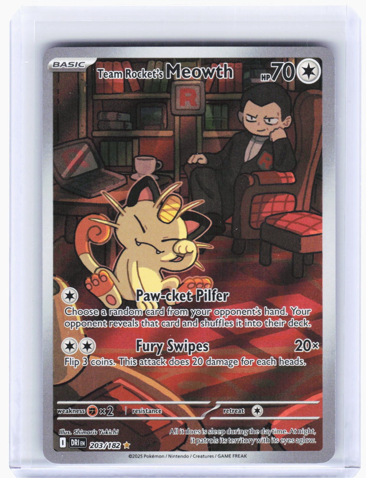Meowth Pokemon Card